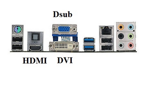 Mainboard, Backpanel, USB 3.0, Optical, Coxial, eSATA, DVI, HDMI