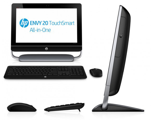 HP, HP Envy 20 TouchSmart, Envy 23 TouchSmart, Intel, Ivy Bridge, All-in-one, PC-News 